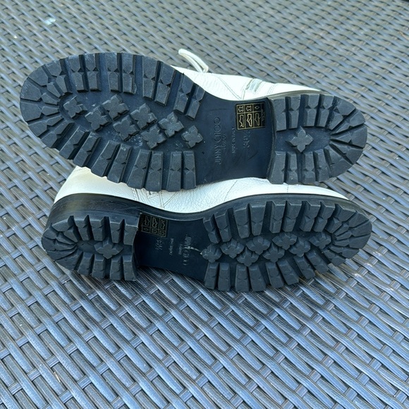 Jimmy Choo London Combat Cream Boots - Picture 8 of 11